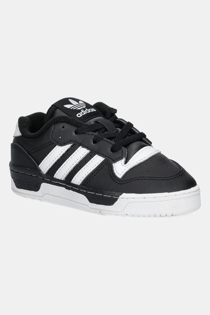 Dětské sneakers boty adidas Originals RIVALRY LOW imitace kůže černá IF5248