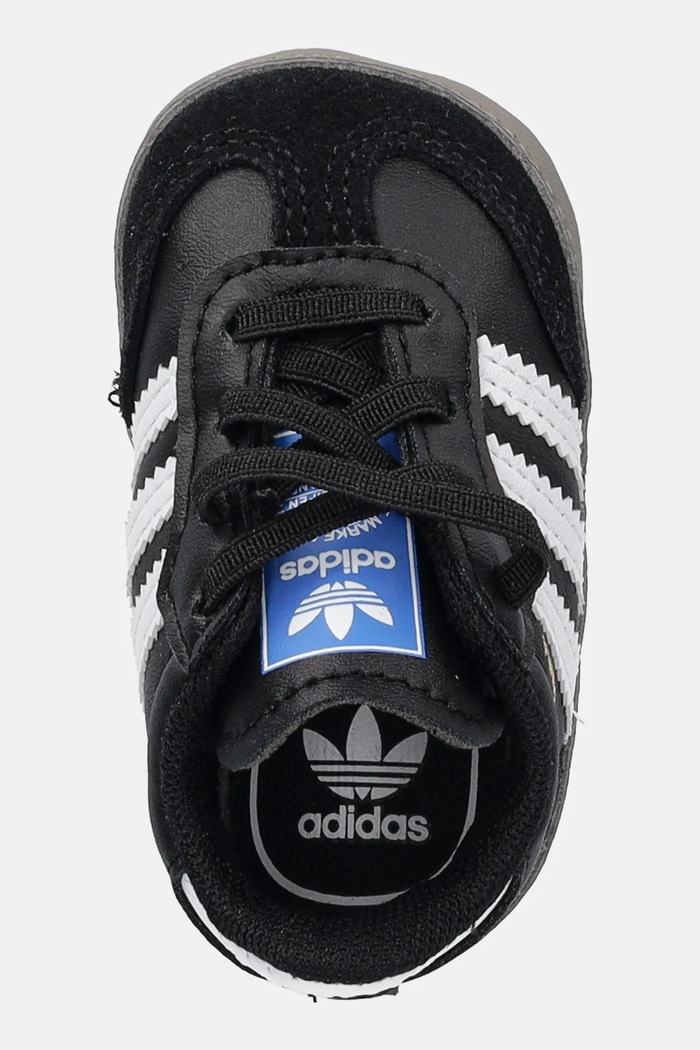 Cipele za bebe adidas Originals SAMBA CRIB crna JI2757