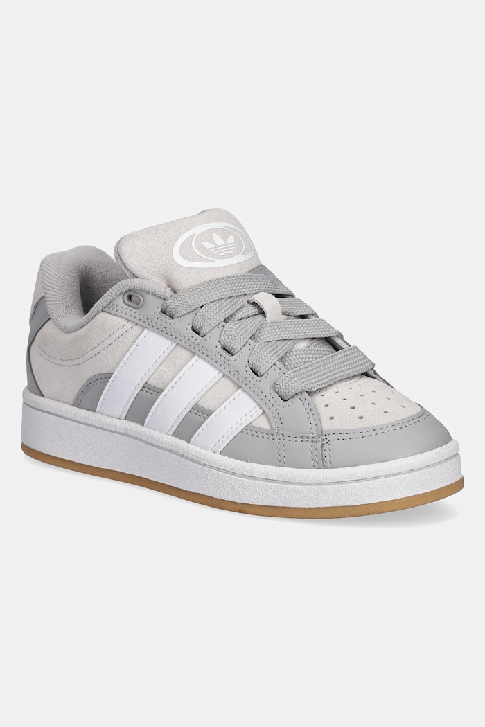 Detské tenisky adidas Originals CAMPUS 00s BETA usňová koža sivá JH7836
