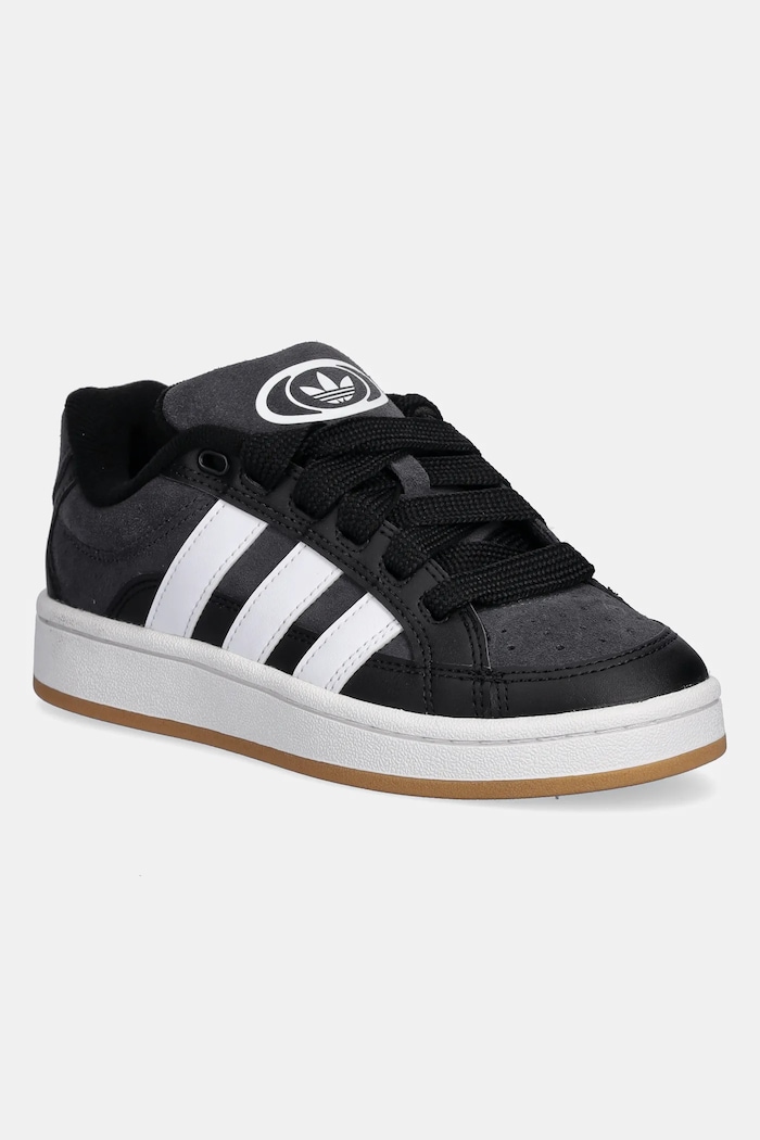 Детски маратонки adidas Originals CAMPUS 00s BETA гладка кожа черен JH7837