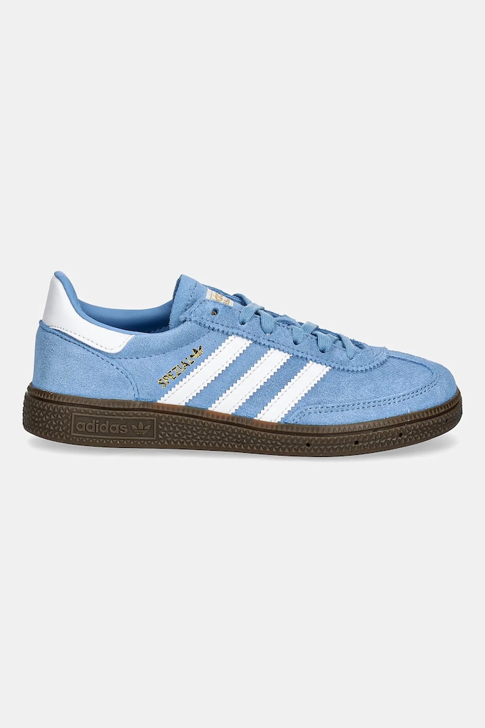Dječje tenisice od brušene kože adidas Originals HANDBALL SPEZIAL JI2896 plava SS26