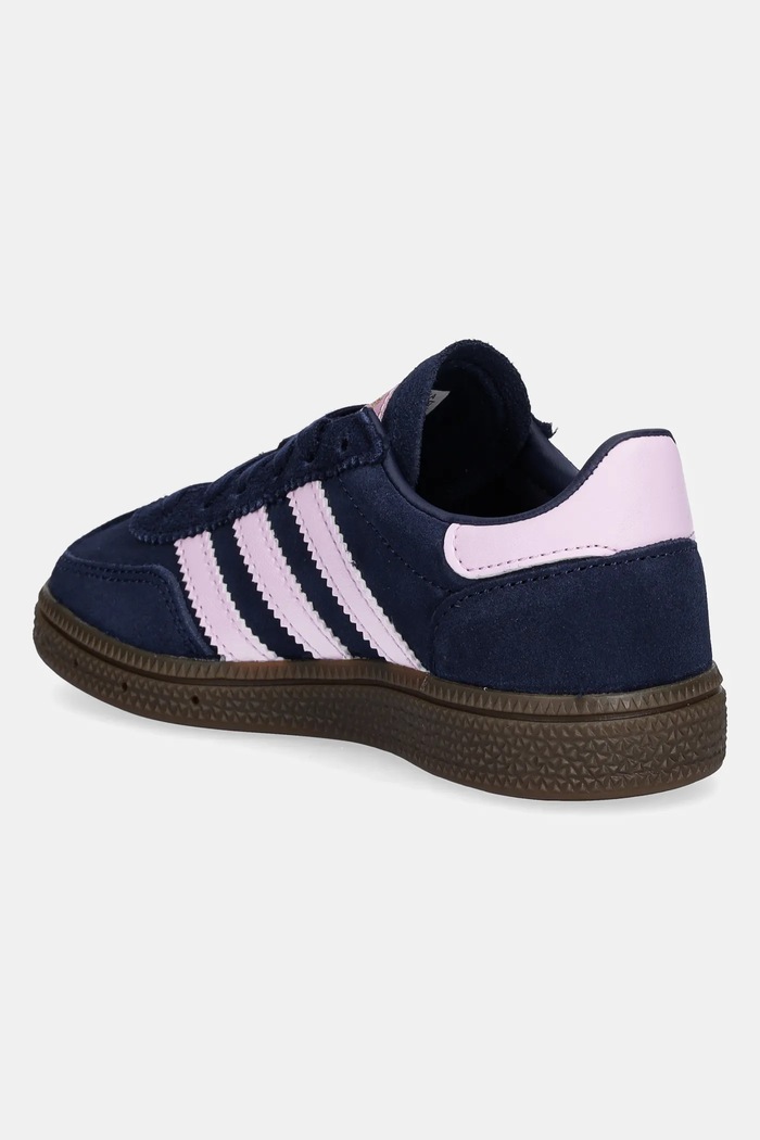 Chłopiec adidas Originals Sneakersy zamszowe HANDBALL SPEZIAL JI2897 granatowy