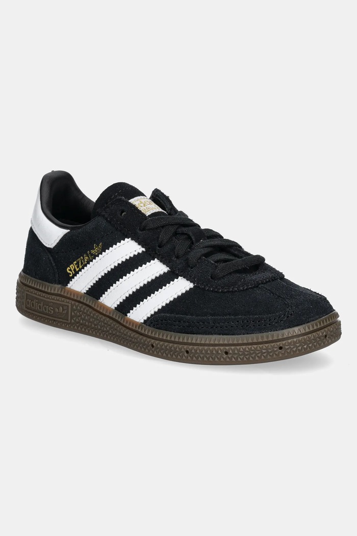Superge iz semiša adidas Originals HANDBALL SPEZIAL Imitacija zrnatega usnja črna JI2894