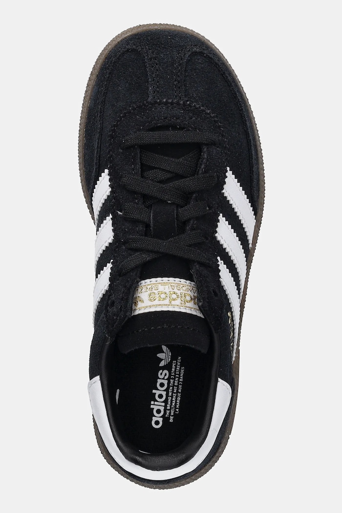 Superge iz semiša adidas Originals HANDBALL SPEZIAL črna JI2894