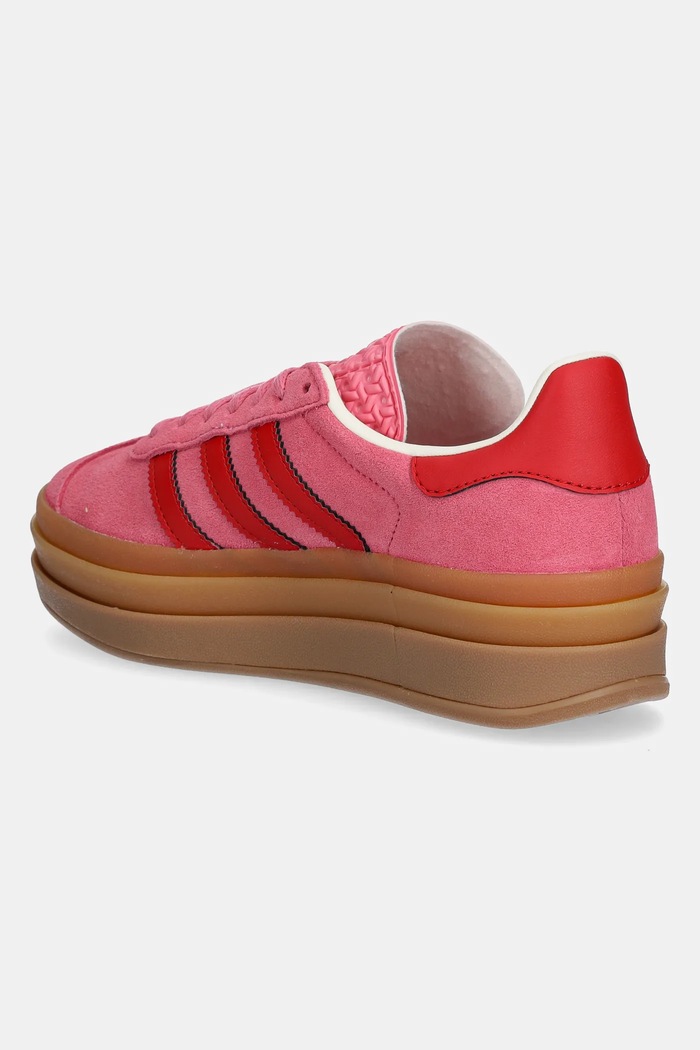 Chłopiec adidas Originals sneakersy zamszowe dziecięce GAZELLE BOLD JQ7407 różowy