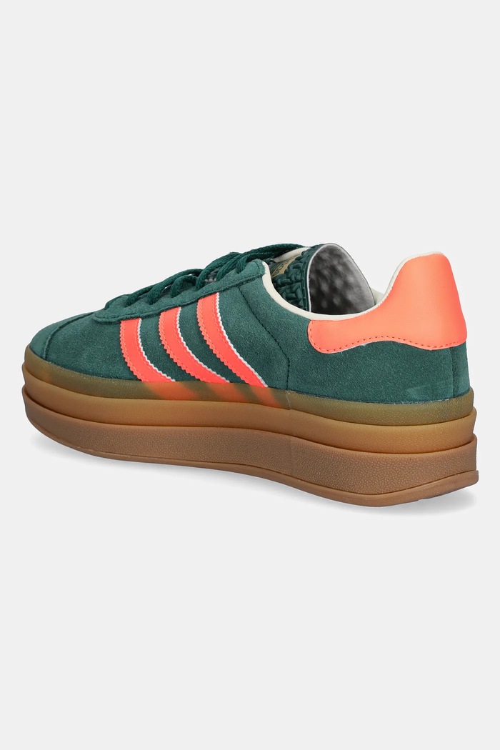 CHLAPEC Sneakers boty adidas Originals GAZELLE BOLD JQ7408 zelená