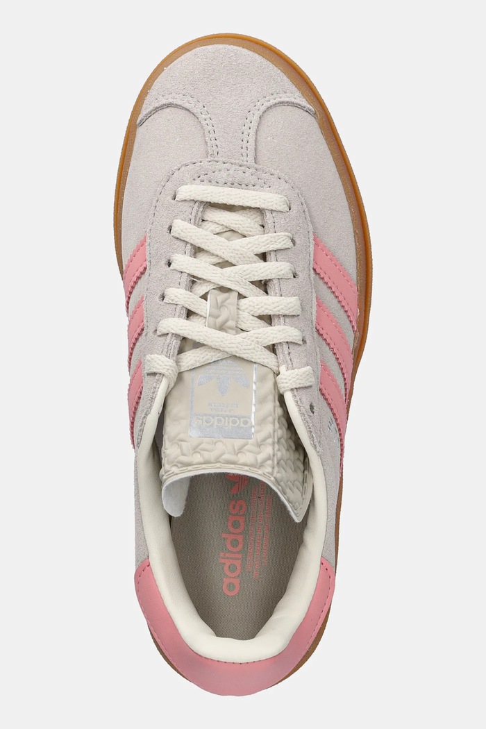 adidas Originals sneakersy dziecięce GAZELLE BOLD beżowy JQ7409