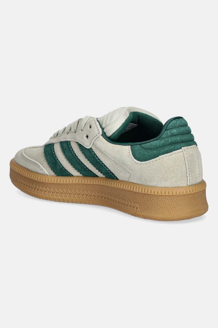 Fiú adidas Originals velúr sportcipő SAMBA XLG JQ9886 zöld