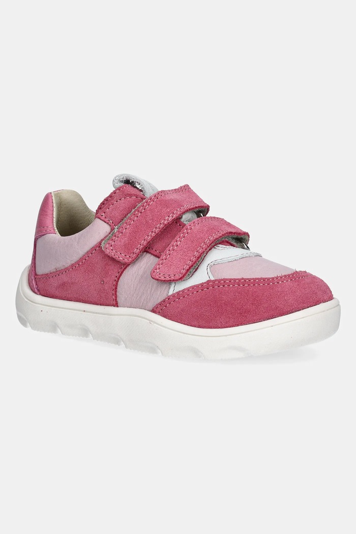 Froddo Teniși din piele copii BAREFOOT ZERU SPRING roz G3130264.22.24