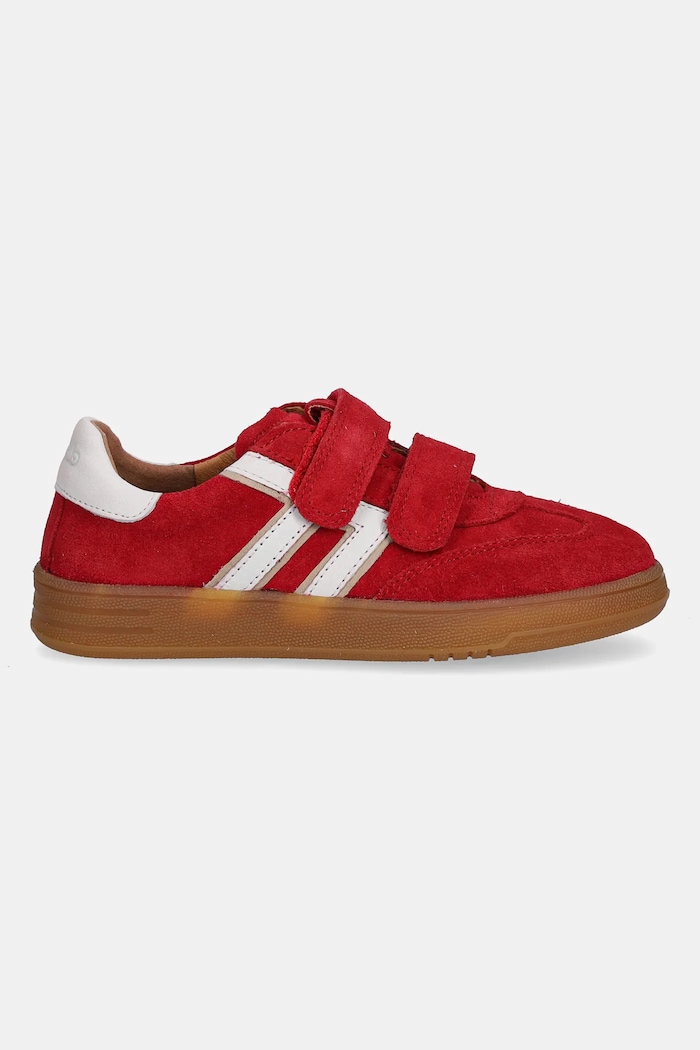 Froddo sneakersy zamszowe dziecięce LOU G3130269.31.32 czerwony SS25