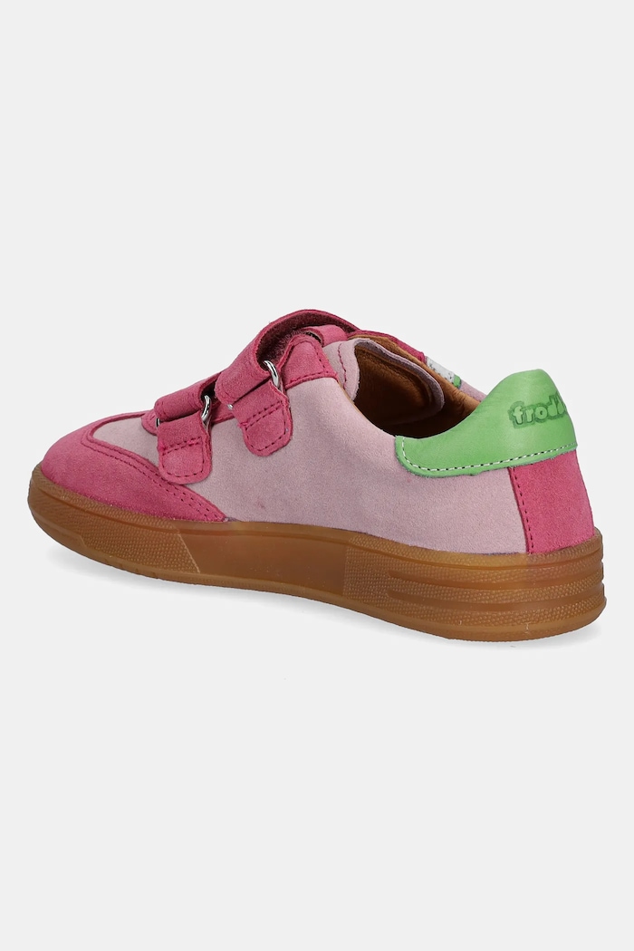 Chłopiec Froddo sneakersy zamszowe dziecięce LOU G3130269.31.32 różowy