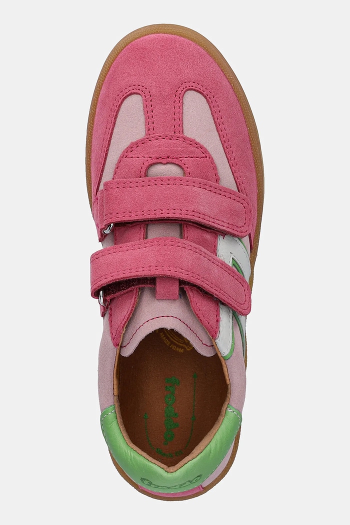 Froddo sneakersy zamszowe dziecięce LOU różowy G3130269.31.32