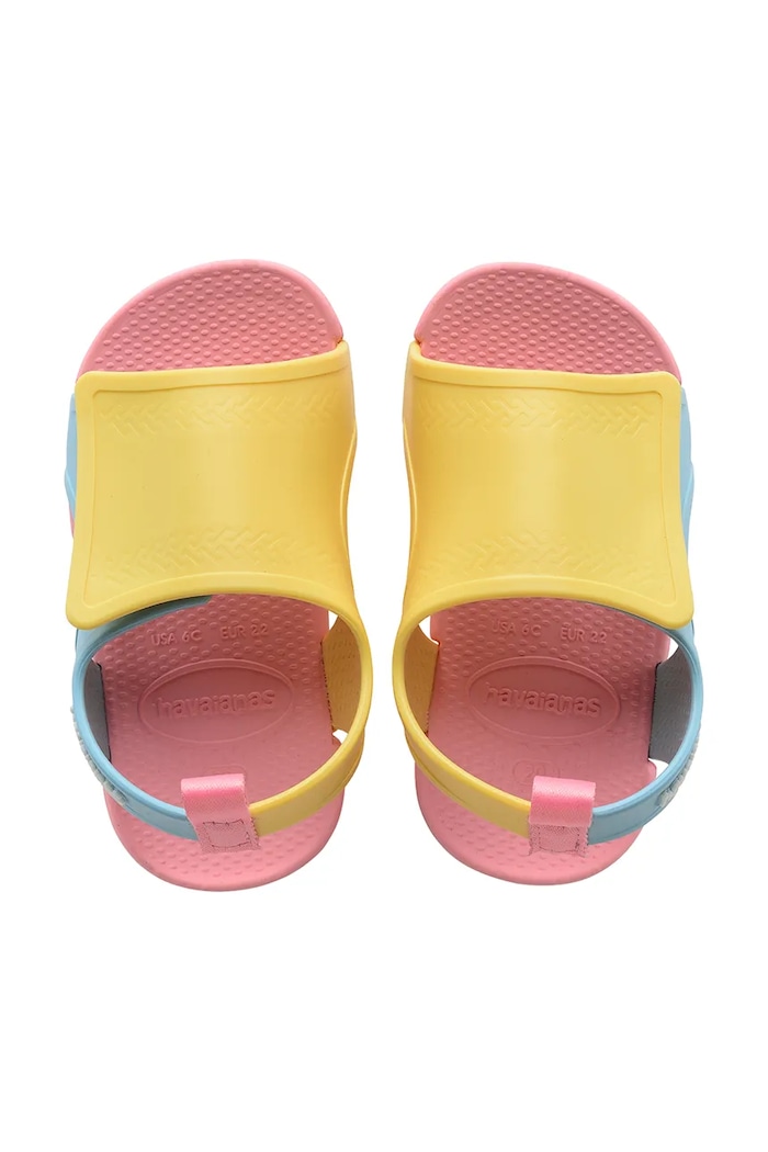 Fiú Havaianas szandál nyitott sarokkal gyerek BABY PLAY 4147754 rózsaszín