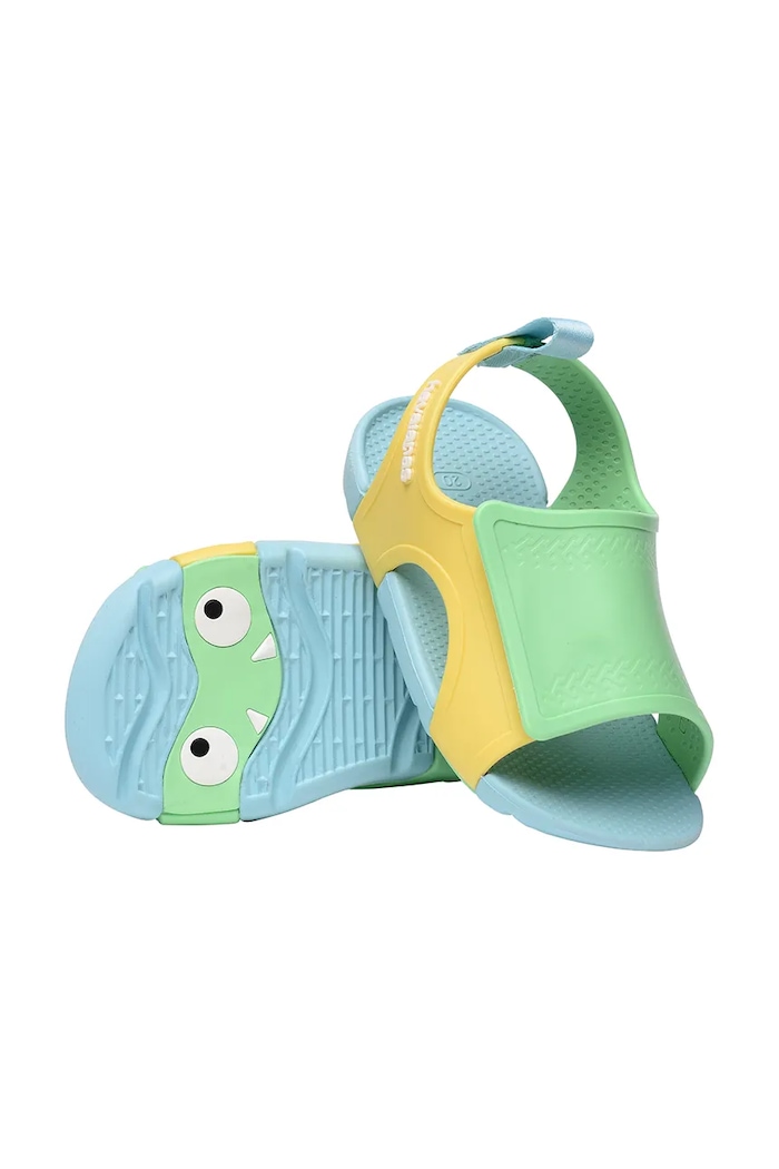 Chlapec Havaianas sandále s otvorenou pätou detské BABY PLAY 4147754 modrá