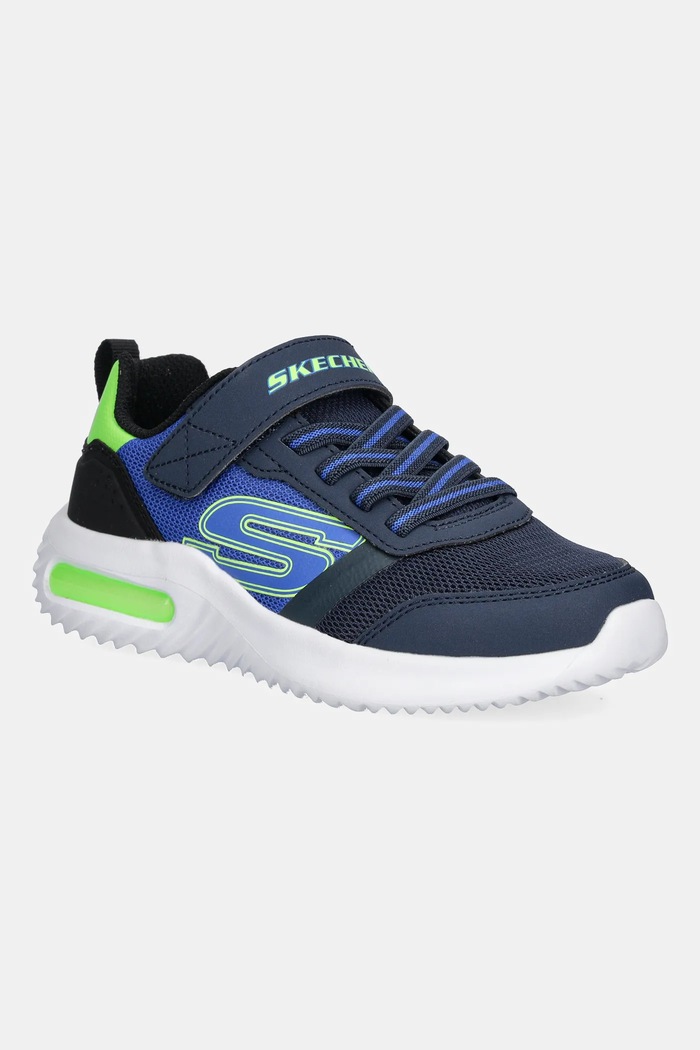 Dětské sneakers boty Skechers BOUNDER imitace kůže námořnická modř 403723L
