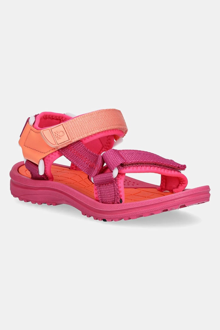 United Colors of Benetton sandały dziecięce syntetyczny różowy 8EIKGD01C.P.Seasonal
