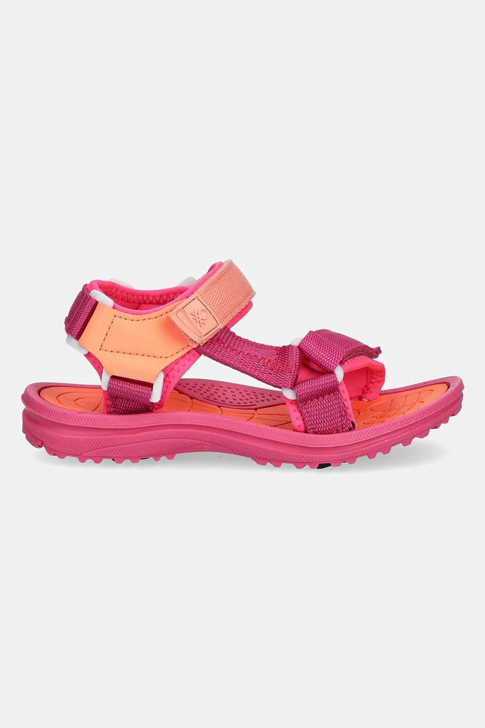 United Colors of Benetton sandały dziecięce 8EIKGD01C.P.Seasonal różowy SS25