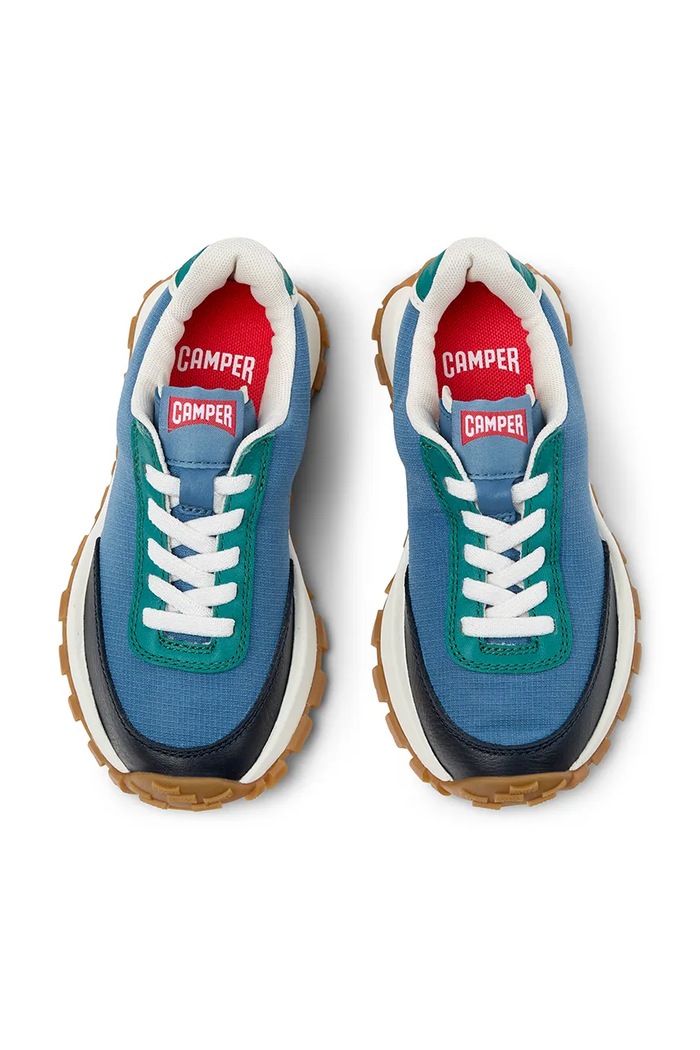 Camper sneakersy dziecięce Drift Trail Kids niebieski K800548.35.38