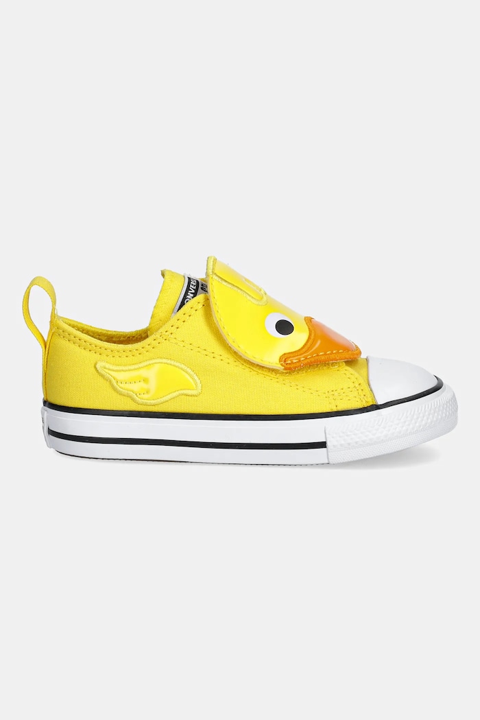 Детски ниски кецове Converse CHUCK TAYLOR ALL STAR ONE STRAP A11838C жълт SS25