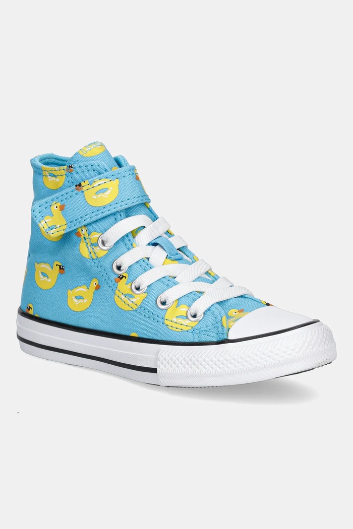 Detské tenisky Converse CHUCK TAYLOR ALL STAR 1V vysoký modrá A12150C