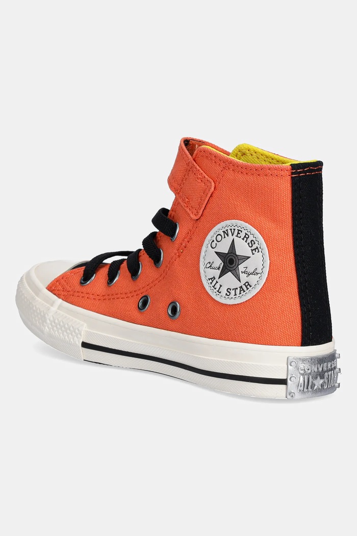 CHLAPEC Dětské tenisky Converse CTAS 1V HI X NARUTO A14840C oranžová