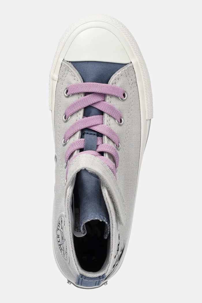 Dětské tenisky Converse CTAS 1V HI X NARUTO šedá A16146C