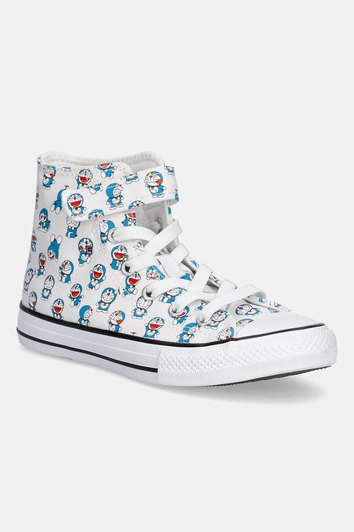 Παιδικά πάνινα παπούτσια Converse Doraemon · Converse Chuck Taylor All Star χαρακτήρες παραμυθιού λευκό A15793C