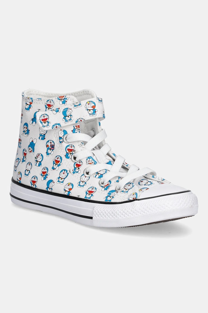 Παιδικά πάνινα παπούτσια Converse Doraemon · Converse Chuck Taylor All Star χαρακτήρες παραμυθιού λευκό A15793C