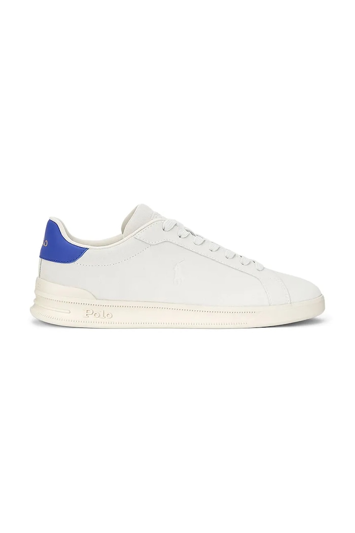 Polo Ralph Lauren sneakersy skórzane Hrt Crt Ii niska biały 809955691001.100