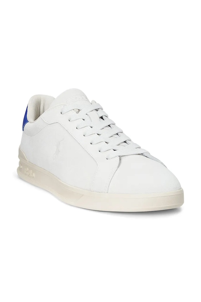 Polo Ralph Lauren sneakersy skórzane Hrt Crt Ii 809955691001.100 biały SS25