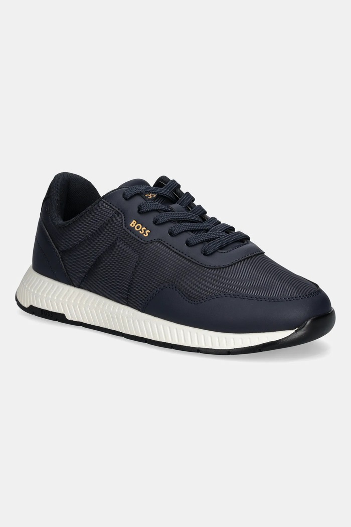BOSS sportcipő Titanium textil sötétkék 50536481.401
