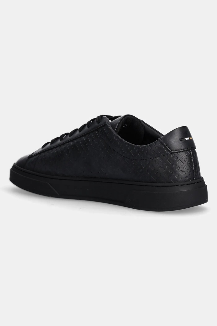 Obuwie BOSS Sneakersy skórzane Kieran 50536507.005 czarny
