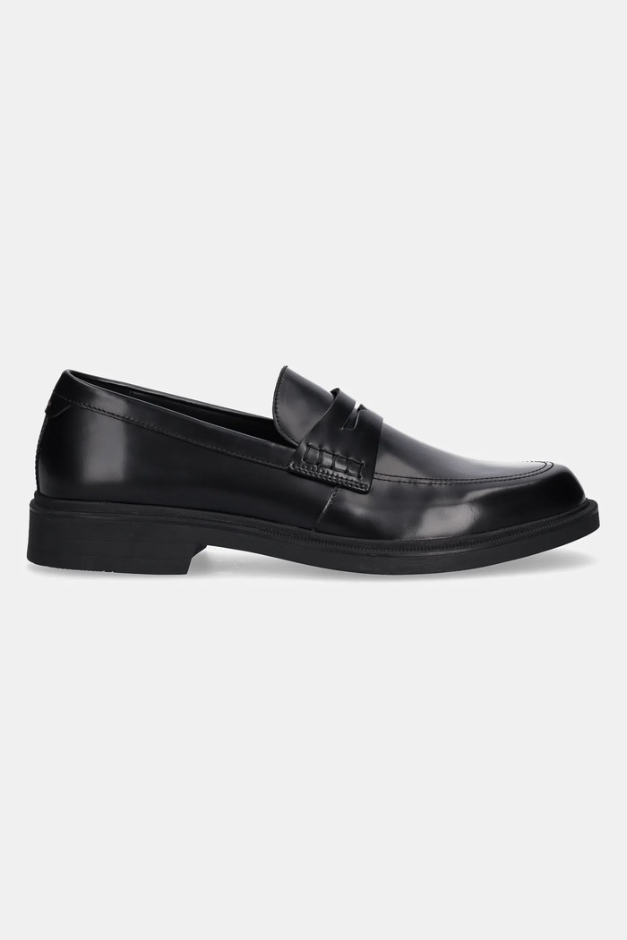 BOSS mokasyny skórzane Ronnin 50536172.001 czarny SS25