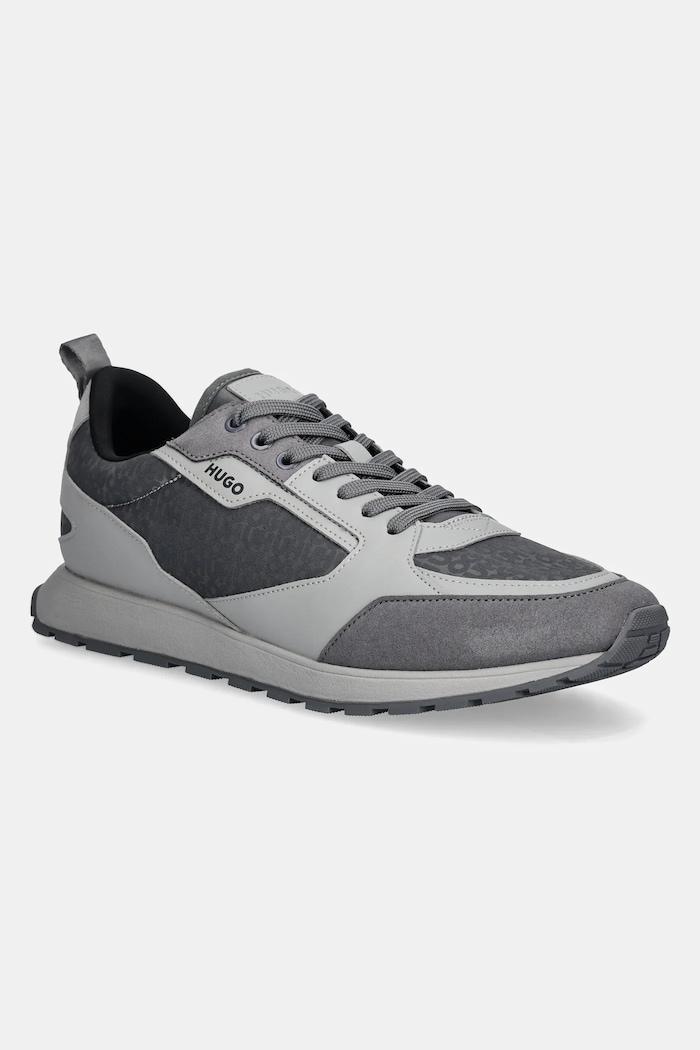 HUGO sneakersy Icelin syntetyczny szary 50536205.033