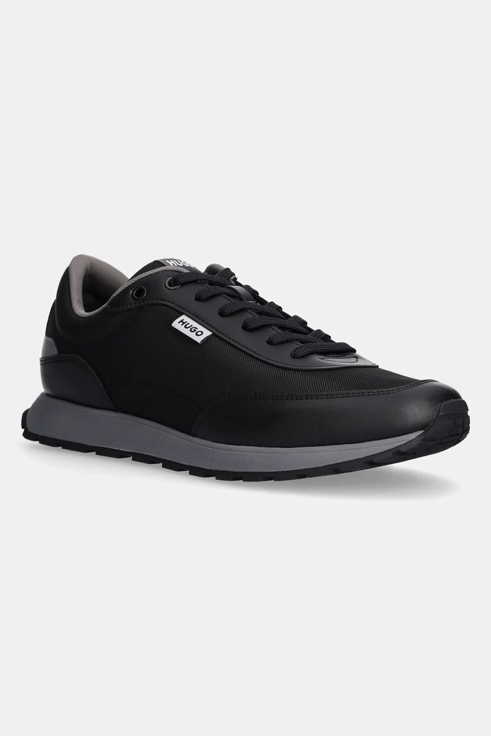 HUGO sneakersy Icelin syntetyczny czarny 50542721.003