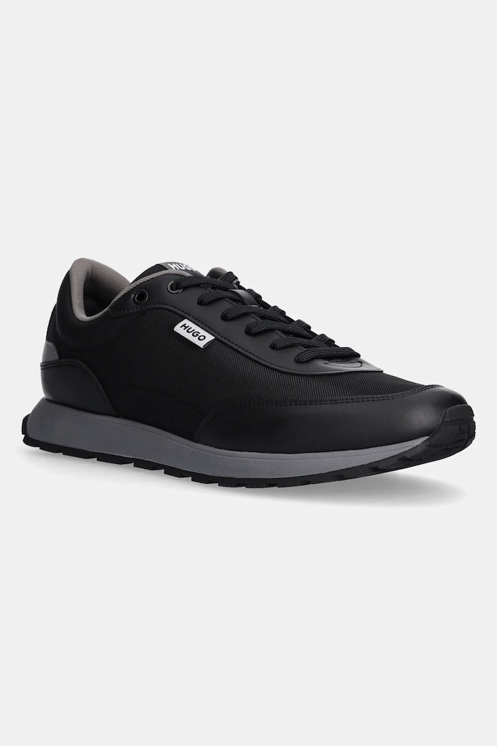HUGO sneakersy Icelin syntetyczny czarny 50542721.003
