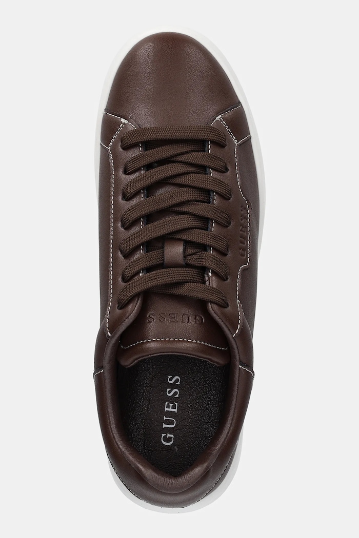 Sneakers Guess WINNO καφέ FMPWIN.FAB12.BROWN