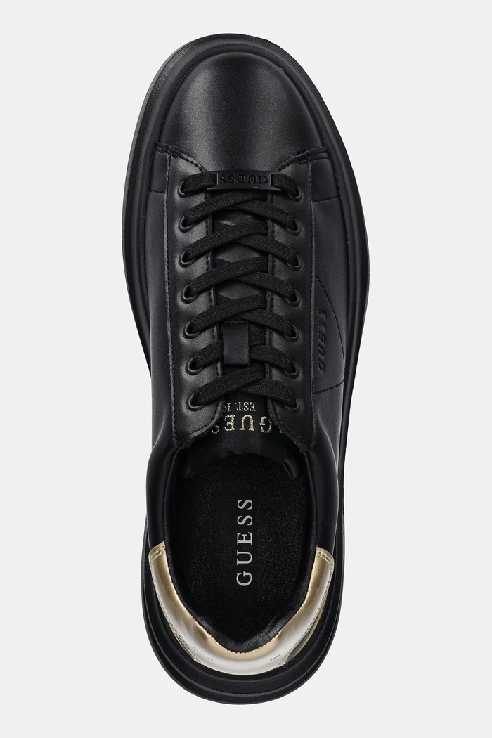 Guess sneakersy ELBA czarny FMPELB.LEL12.BLAGO