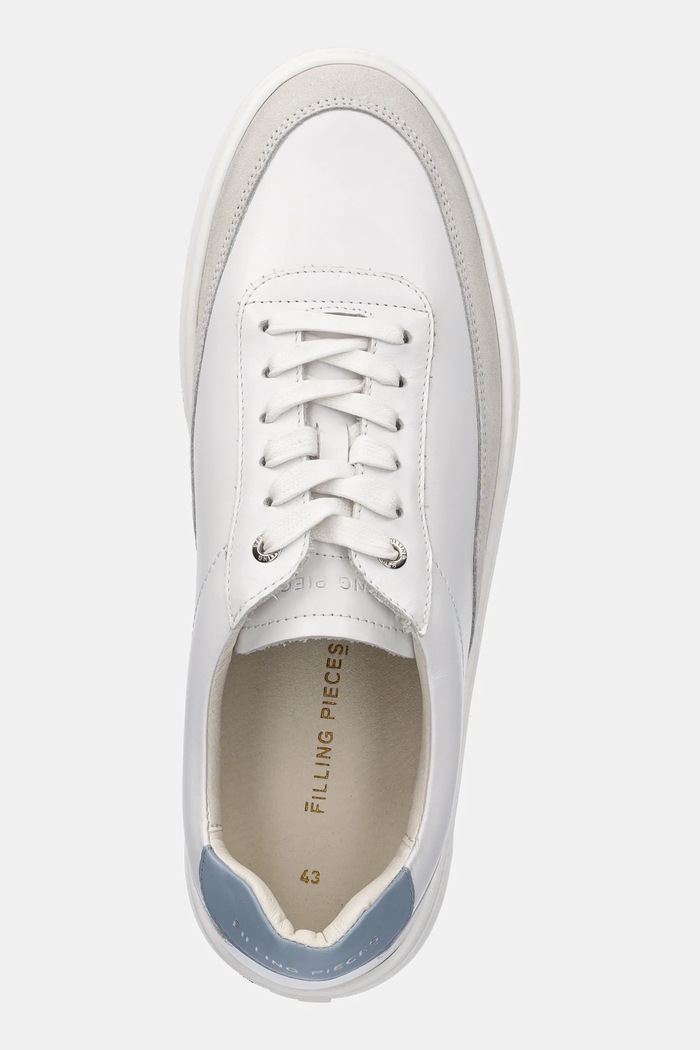 Δερμάτινα sneakers Filling Pieces Mondo Squash Tag λευκό 46725651931