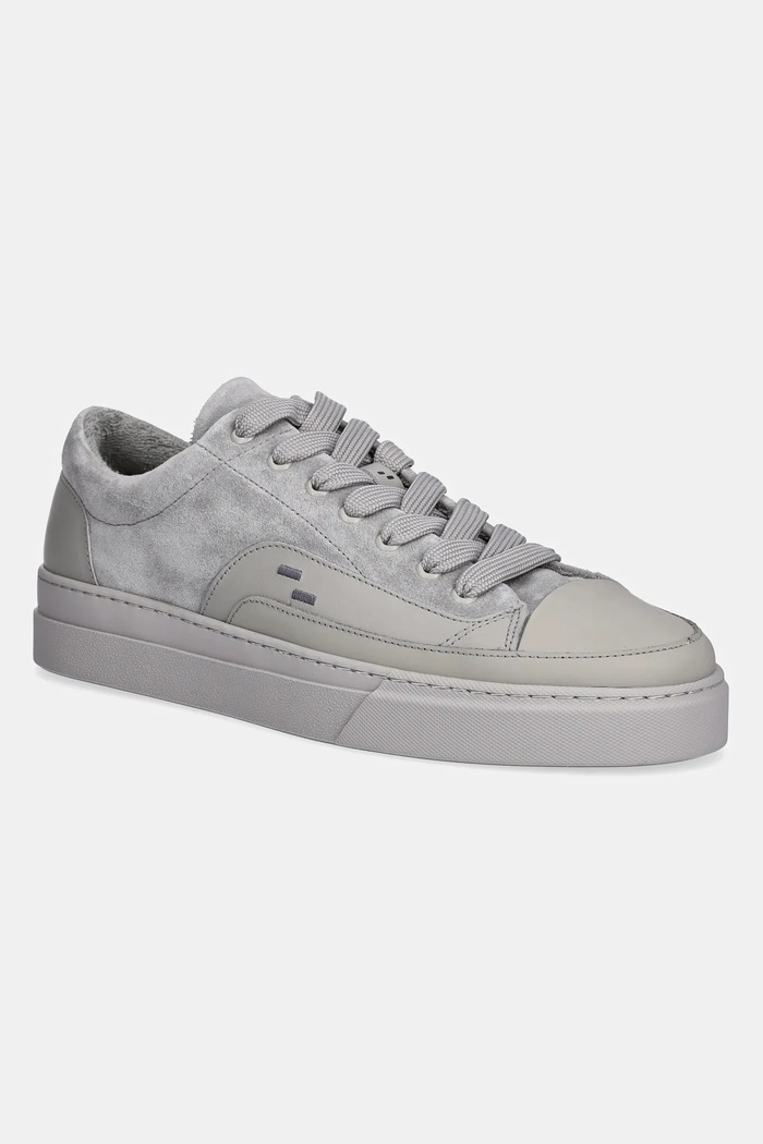 Σουέτ sneakers Filling Pieces Riviera Mix υφασμάτινο γκρί 90225071851