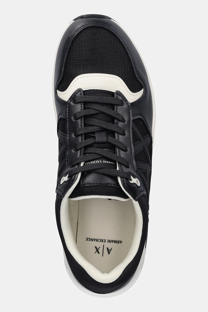 Sneakersy Armani Exchange XUX239.XV909.U385 granatowy
