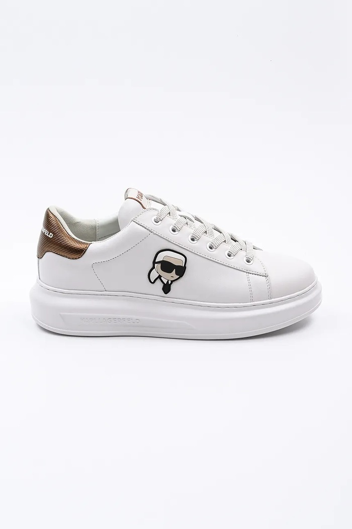 Δερμάτινα sneakers Karl Lagerfeld KAPRI MENS NFT μικρό λευκό KL52531M.01Z
