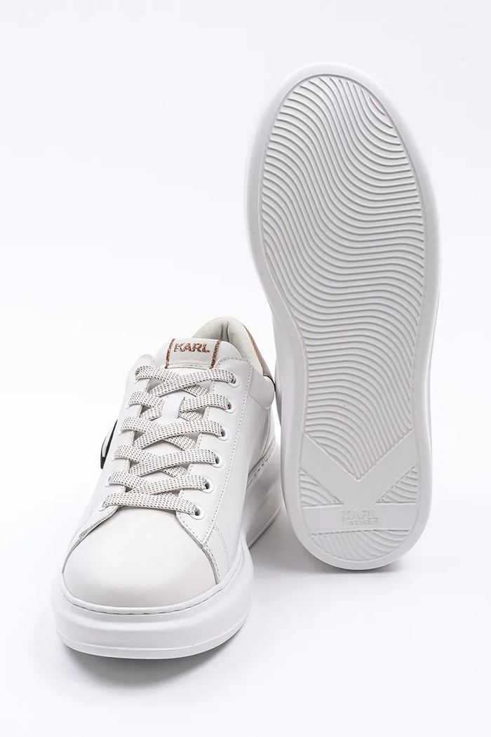 Δερμάτινα sneakers Karl Lagerfeld KAPRI MENS NFT KL52531M.01Z λευκό