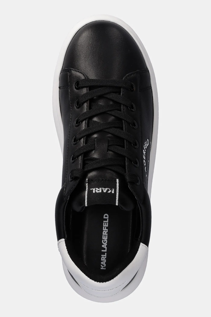 Δερμάτινα sneakers Karl Lagerfeld KAPRI MENS μαύρο KL52538K.000