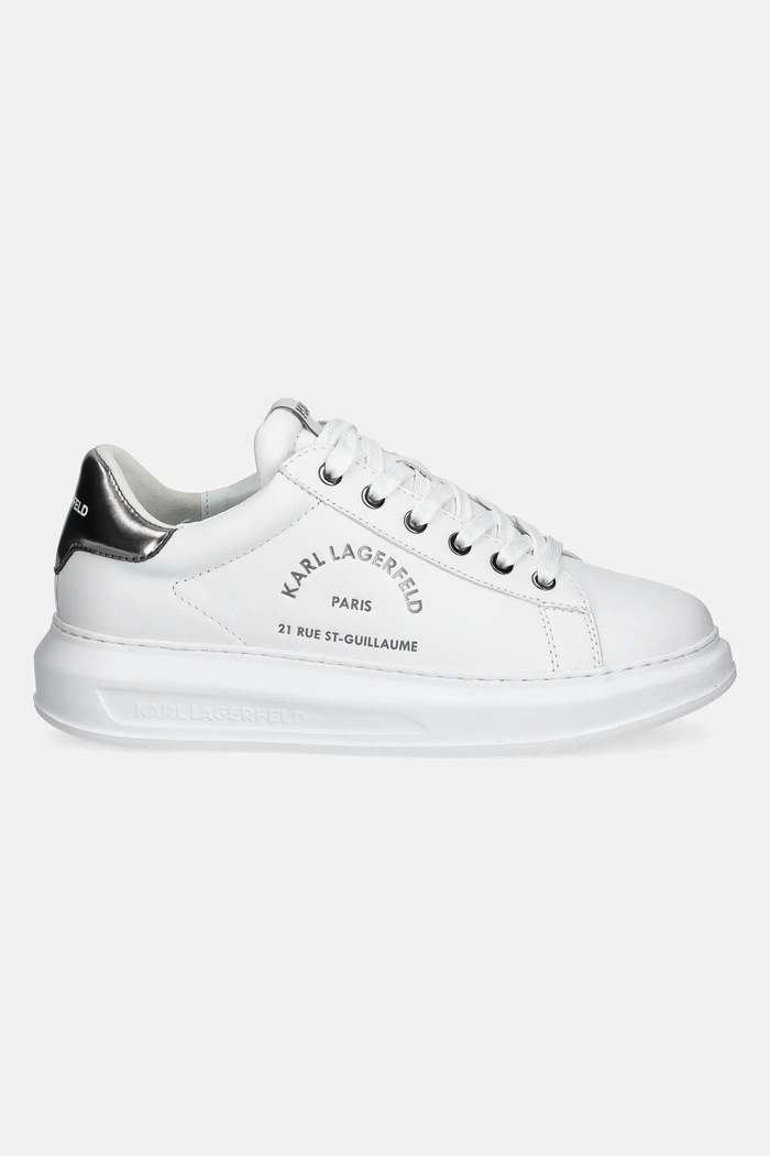 Kožené tenisky Karl Lagerfeld KAPRI MENS KL52538K.01S bílá SS25