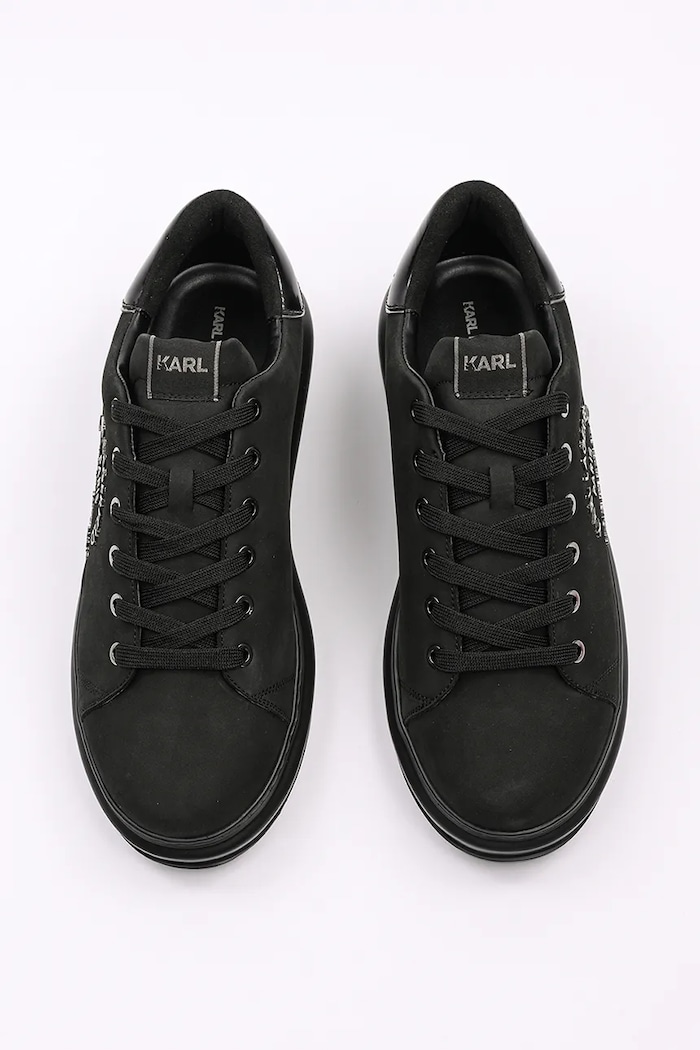 Semišové tenisky Karl Lagerfeld KAPRI MENS černá KL52537K.20X