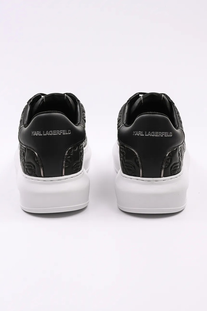 Δερμάτινα sneakers Karl Lagerfeld KAPRI MENS NFT μαύρο KL52523F.000