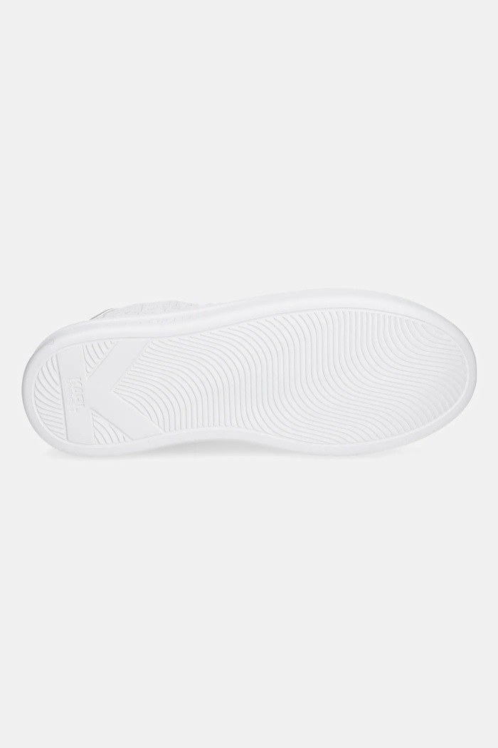 Kožené tenisky Karl Lagerfeld KAPRI MENS KL52549K.01W bílá
