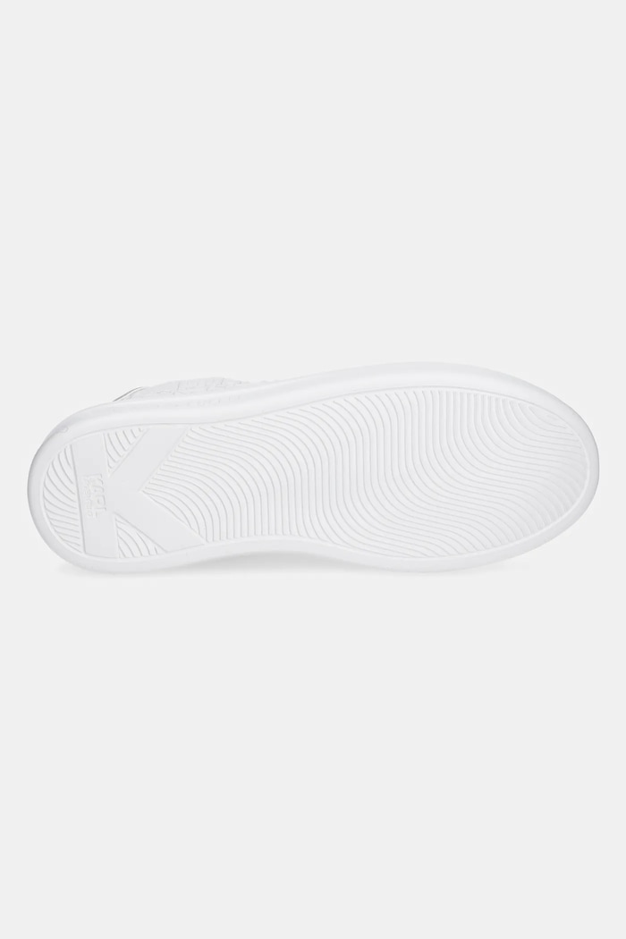 Kožené tenisky Karl Lagerfeld KAPRI MENS KL52549K.01W bílá