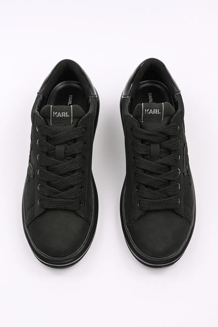 Παπούτσια Karl Lagerfeld Nubuck sneakers Karl Lagerfeld KAPRI MENS KL52512K.20X μαύρο